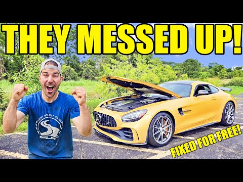 I Fixed My AMG GT R For FREE & Discovered It’s SUPER Powerful! Factory Freak Or Mercedes Test Mule?
