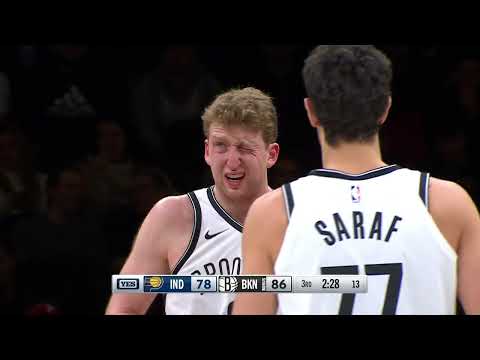 Danny Wolf full highlights vs. Indiana Pacers - 14 Points, 8 Rebounds