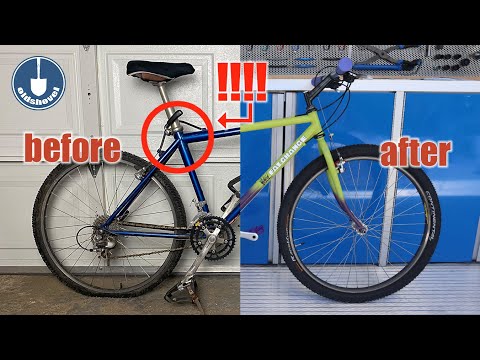 Seized Wicked Fat Chance Seat Post - Bike Restoration