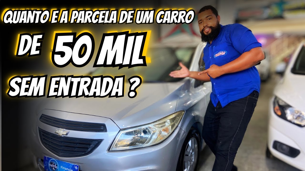 Quanto fica a parcela do FINANCIAMENTO de um carro de 50MIL - FIZ A SIMULAÇÃO.
