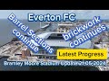 Everton FC New Stadium at Bramley Moore Dock Update 21-05-2024