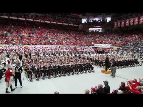 Ohio State Marching Band Pregame and Script Ohio at the Skull Session OSU vs IN 10 08 2016