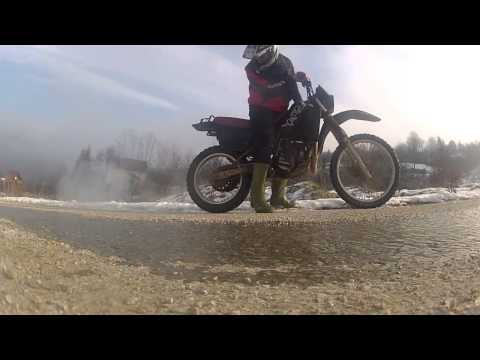 Honda MTX 125 burnout , GoPro HD Hero 2