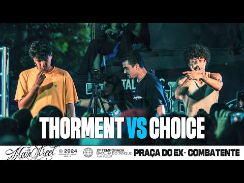 CHOICE VS THORMENT ( CONFRONTO DE CAMPEÕES ESTADUAIS 🔥) 1 FASE | Batalha do Tanque | RJ