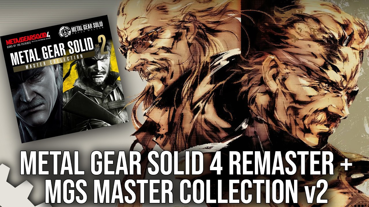 DF Retro EX: Metal Gear Solid 4 Remaster + MGS Master Collection v2, Ft. DF Retro Super Show