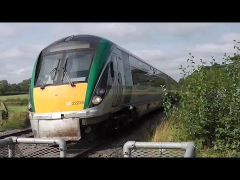 IE 22000 Class Intercity Train number 22224 - Blakestown Crossing, Kildare