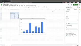 Google Sheets: Liniendiagramm erstellen