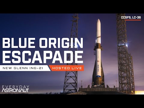 Watch Blue Origin Launch New Glenn to Mars!