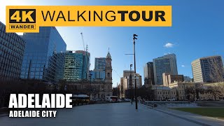 Adelaide City Walking Tour in Adelaide, Australia (4K 60fps)