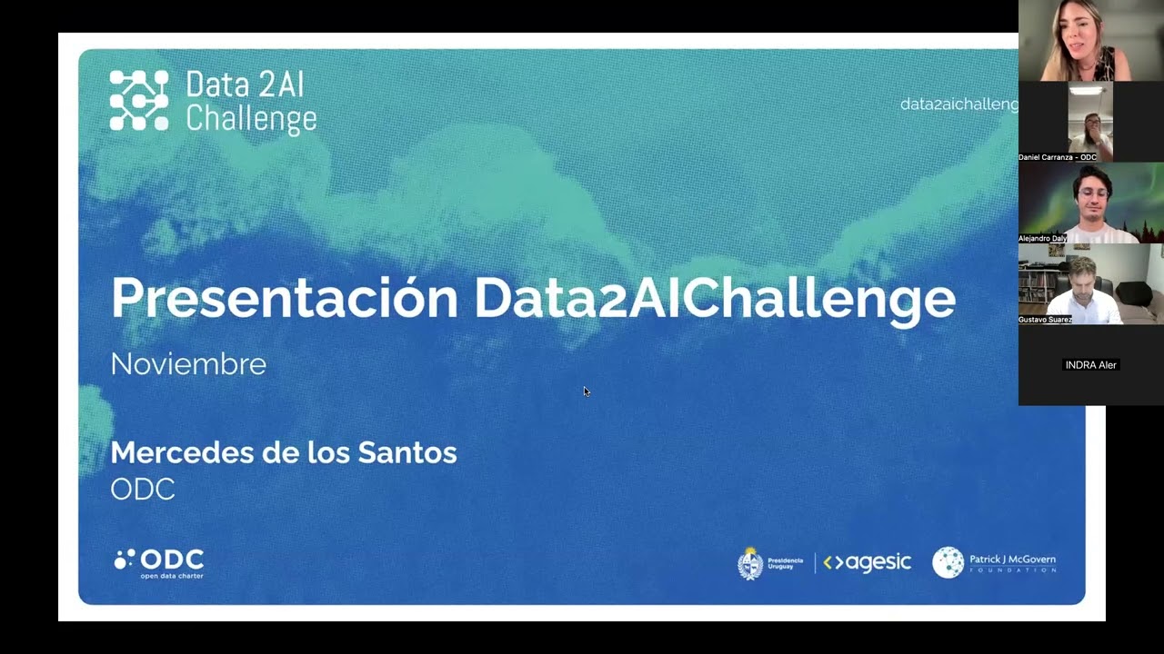 Sesión Datos Públicos Climáticos Uruguay