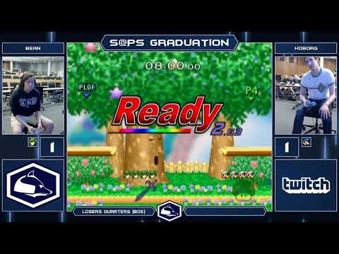 S@PS Graduation Melee Singles - Bean (Marth) vs Hoborg (Luigi) - Losers Quarters