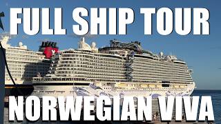 Norwegian Viva 2026 FULL SHIP TOUR 🚢 | NCL Prima Class Walkthrough (Food, Pools, Speedway + Tips)