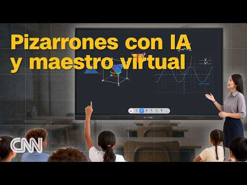 El pizarrón con IA que ya usan en escuelas de China