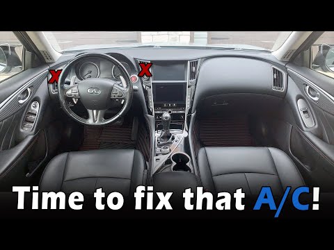 Q50 Blend Door Actuator Replacement - Fix your A/C!!