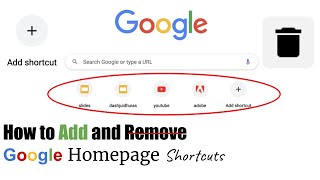 How to Remove, Edit, and Add Shortcuts On Google Homepage