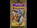 Opening To The Jungle Book 1997 VHS Second Edition
