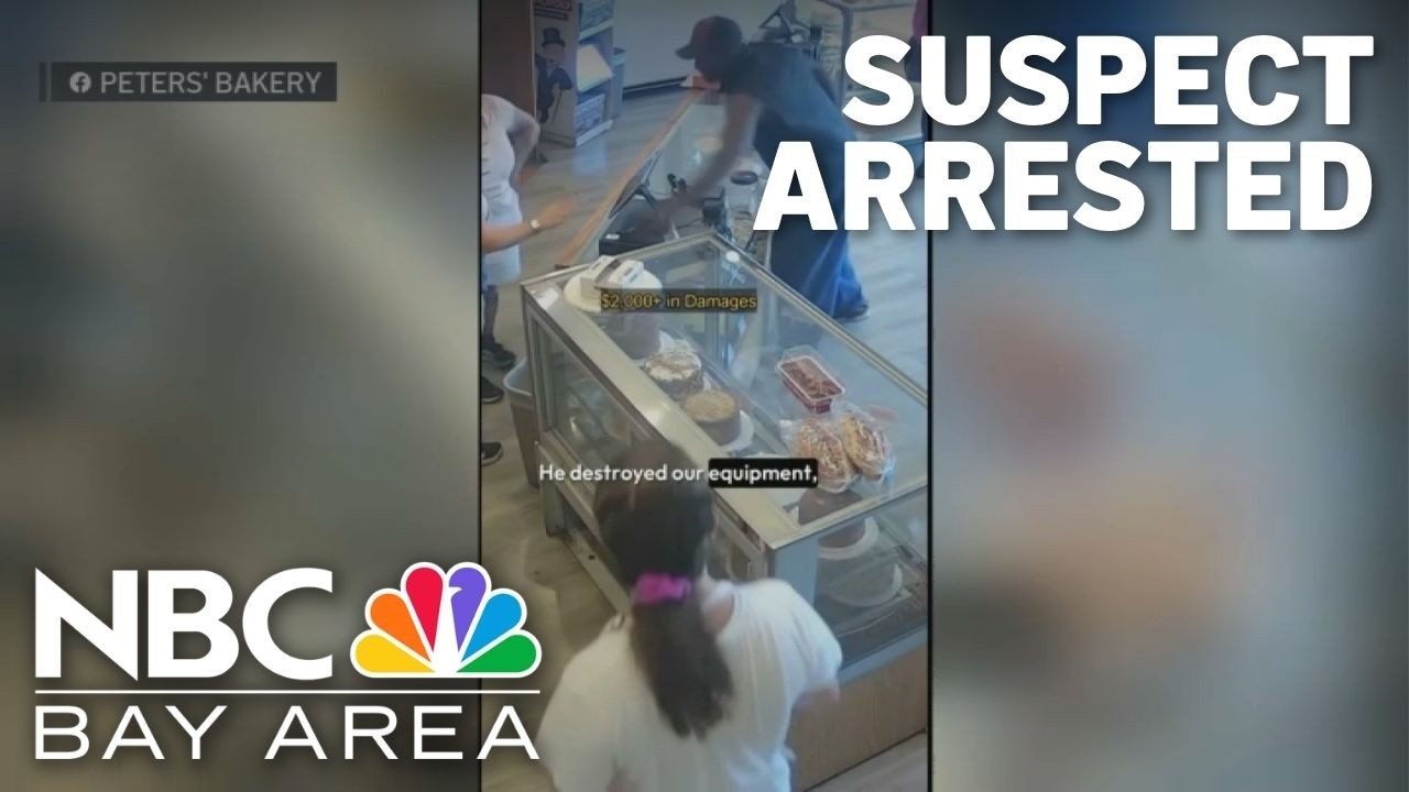Man arrested for vandalizing San Jose bakery, attacking customer