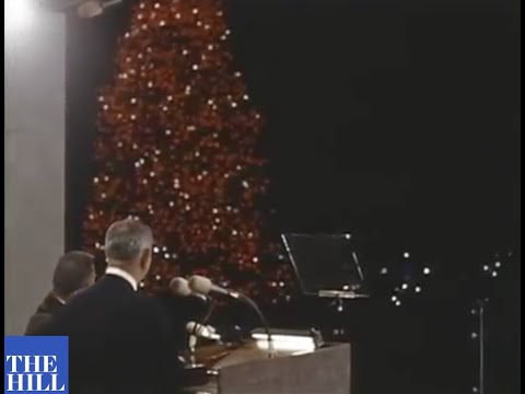 President Lyndon Johnson's Christmas Pageant of Peace in 1964: CHRISTMAS FLASHBACK