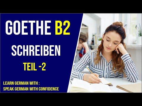 Goethe Zertifikat B2 | Brief Schreiben Teil 2 | GOETHE / TELC B2 Beruf + REDEMITTEL 💪