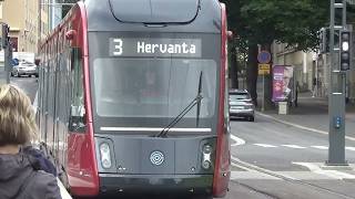 Ride the Tram with me in Finland | Turtola to Hervanan kampus | Relaxing Scenery