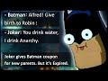 R NonPoliticalTwitter AI Batman Script