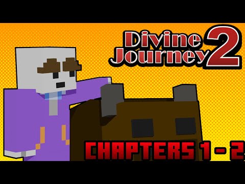 Caveman Begins a Divine Modded Journey! | Divine Journey 2 Chapters 1 & 2