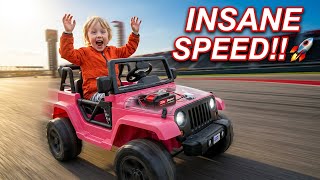 This Battery Hack Makes Stock Power Wheels Look Pathetic