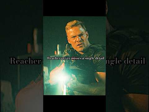 Reacher never misses a single detail#reacher #foryou #shorts