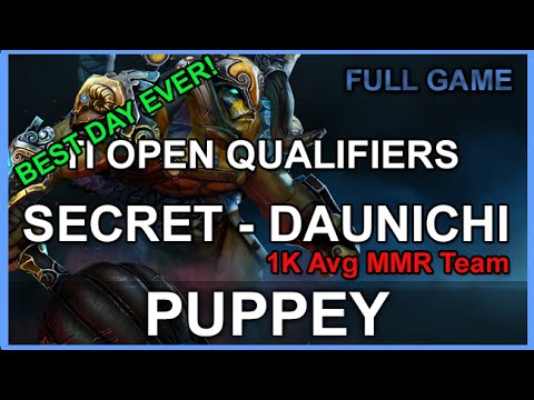 Secret Puppey Elder Titan vs Daunichi | The International Open Qualifiers