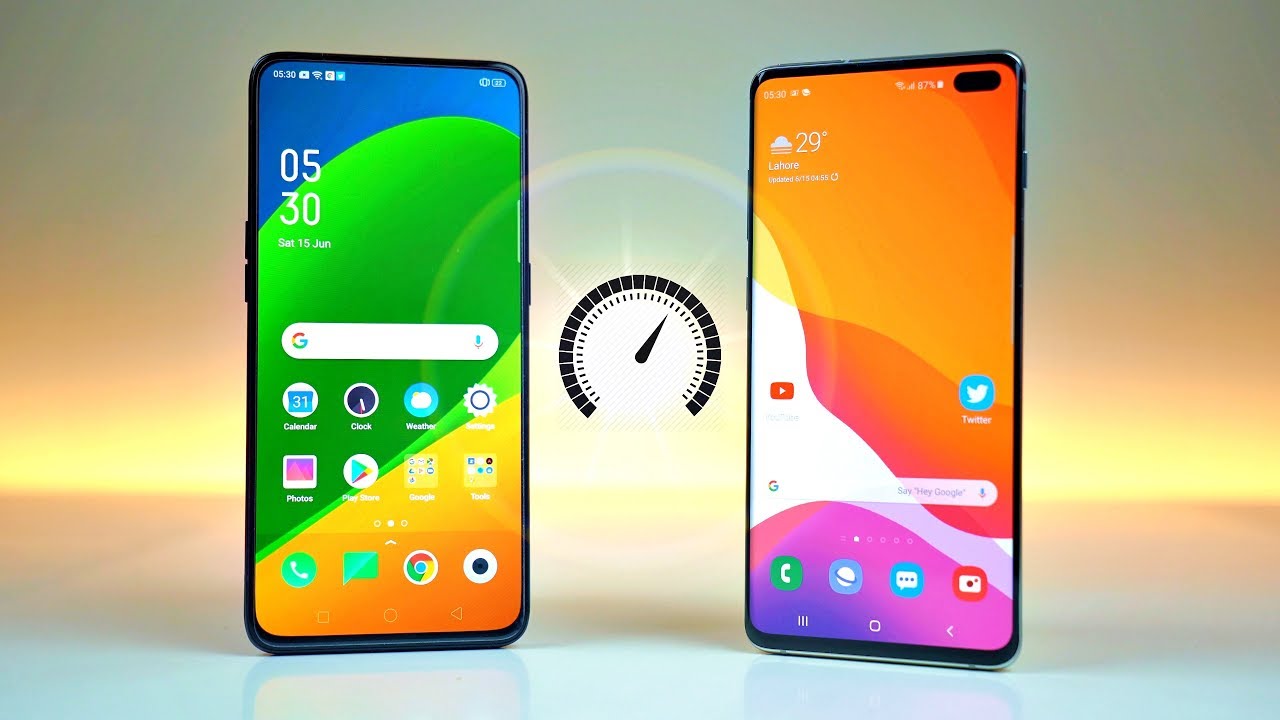 Oppo Reno 10X Zoom vs Samsung Galaxy S10 Plus - Speed Test!