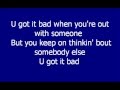 Usher - U got it bad LYRICS 