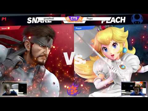 Clocktower Smash 43 - Losers Eighths - goodfeel (Snake) vs. Pope (Peach) - SSBU