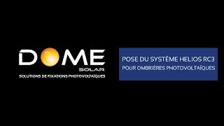 Helios RC3 - Système d'intégration pour ombrières photovoltaïques