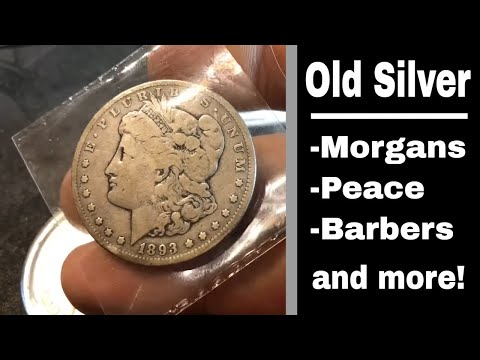 Old Silver Purchase and Hunt - Morgan Dollars, Barber Half Dollars and More!