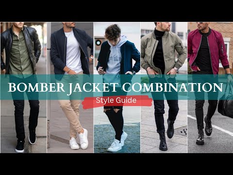 Bomber Jacket Outfit Men | Bomber Jacket Combination