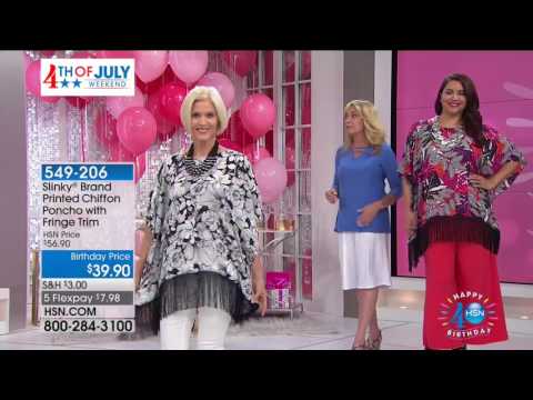 HSN | Slinky Brand Fashions Celebration 07.01.2017 - 03 PM