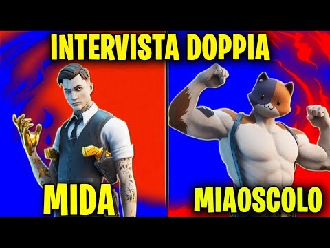 IL SEGRETO DI MIDA E MIAOSCOLO -  Intervista Doppia Fortnite