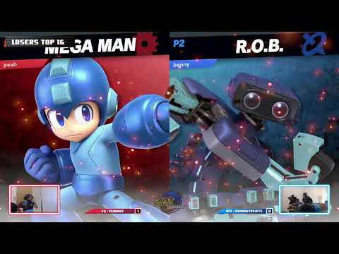 Peabnut (Mega Man) vs Benny&TheJets (R.O.B.) - JRWI!11 Singles