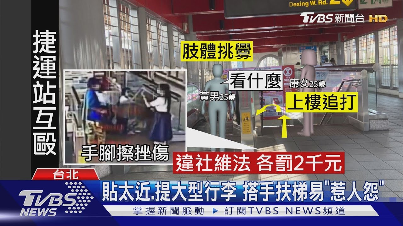 好吵!拍打扶手製造噪音 乘客撇一眼互毆
