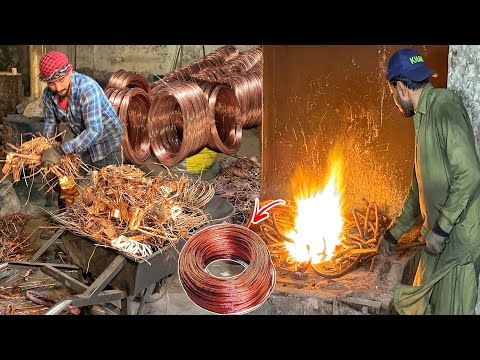How Factories Turn Old Copper into New Wire