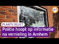 Ruit en kozijn vernield door explosief, wie weet meer? | Plaats Delict