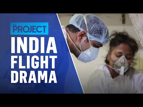 Almost Half The Passengers On First India Repatriation Flight Can’t Travel | The Project