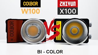 COLBOR W100 vs Zhiyun Molus x100 RGB Review | Best Smallest 100W COB BI COLOR LIGHT Cam Mackey