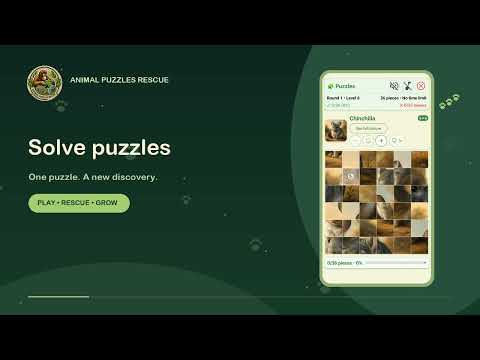 Animal Puzzles: Rescue Game video thumbnail
