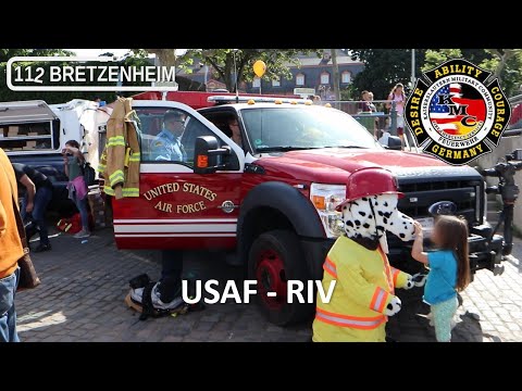 @AFBlueTube Fire Emergency Services - Rapid Intervention Vehicle - 112 Bretzenheim
