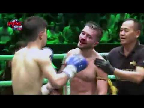 Saimir 7MT vs Liang Yihan - Max Muay Thai fighter