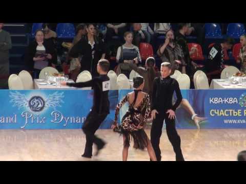 WDSF Open Junior 2 Latin 1/4 Samba Arseny Semenov - Natalia Karakotova