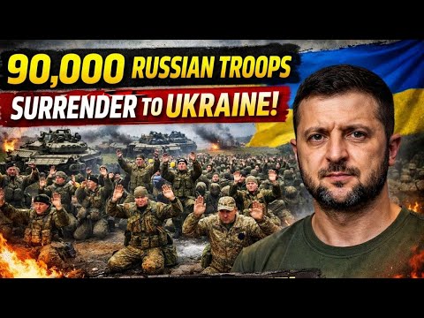 90,000 Russian Soldiers SURROUND & SURRENDER to Ukraine — War Turning Point