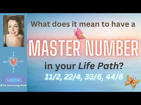 A Master Number Life Path? What Does It Really Mean? #numerology #lifepath #master #number #energy