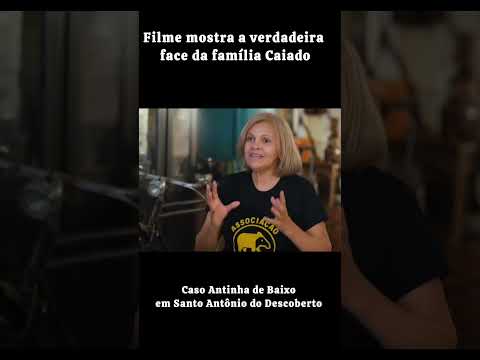 Caiado esconde do Brasil. Em Quilombo: Os Grileiros de Antinha de Baixo, St Antônio do Descoberto/GO